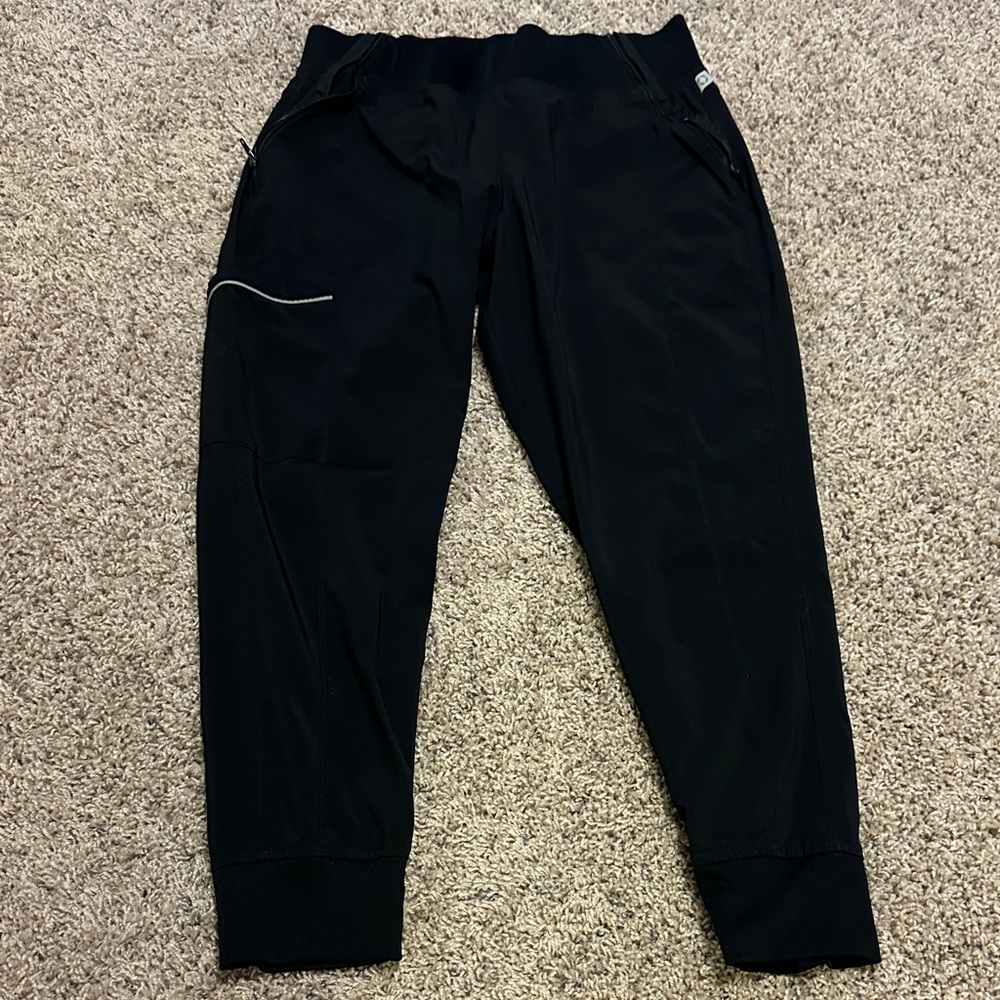 Black Athletic Jogger Pants